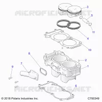 ZYLINDER AND PISTON