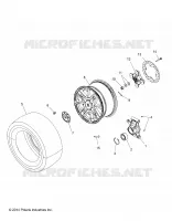 WHEELS, REAR AND HUB