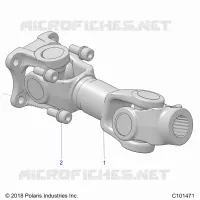DRIVE TRAIN, PROP HINTERWELLE
