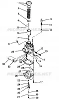VERGASER LITE GT 0943133 (49250125010036)