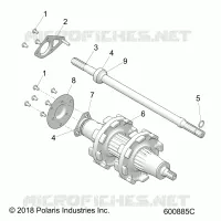 DRIVE TRAIN, JACKSHAFT AND ANTRIEBSWELLE