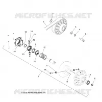 ANTRIEB, SECONDARY CLUTCH