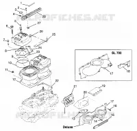 CYLINDER   MANIFOLD SL 700 B974071, INTL. SL 700 I974071, SL 700 DELUXE B97 (4940874087C005)