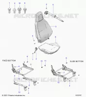 SITZ (PASSENGER) AND SEAT BELT MOUNTING