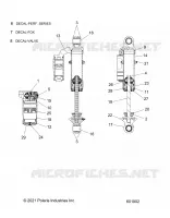SUSPENSION, FRONT SHOCK TRACK