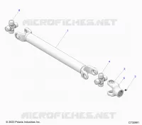 ANTRIEB, REAR PROP SHAFT
