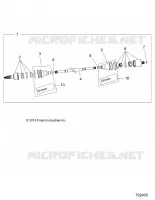 ANTRIEB, REAR HALF SHAFT