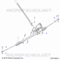 UNTERE LENK STEERING ASM.