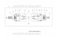 ANTRIEB, FRONT HALF SHAFT