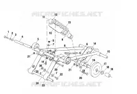 FRONT Drehmomentarm