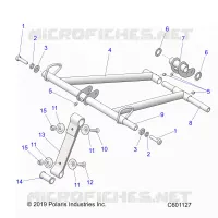 SUSPENSION, FRONT DREHMOMENTARM