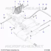 ANTRIEB, MAIN GEARCASE MOUNTING
