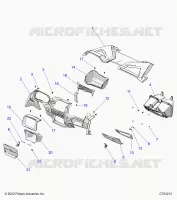 INSTRUMENTENTAFEL AND GLOVEBOX  RC- Z24ASK99A5 (C703212)
