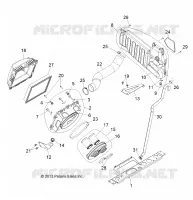 MOTOR, LUFTEINLASS SYSTEM