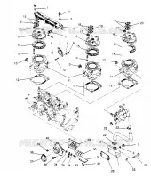 CYLINDER   MANIFOLD ASSEMBLY STORM 0950782, STORM SKS 0950582,  EURO STOR (4929012901C009)