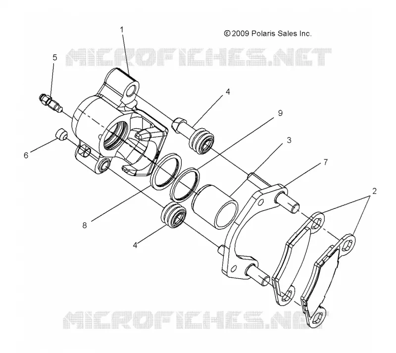 HINTERBREMSE CALIPER