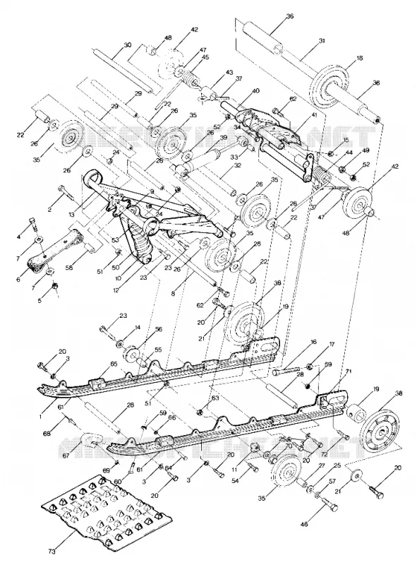 SUSPENSION STARTRAK (4916811681023A)