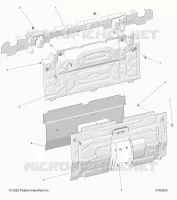 KAROSSERIE HINTEN CLOSEOFF, CENTER PANELS