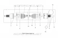 DRIVE TRAIN, DRIVE HINTERWELLE
