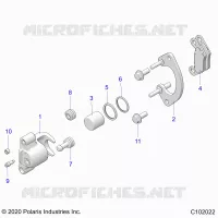 VORDERBREMSE CALIPER