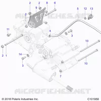 ANTRIEB, MAIN GEARCASE MOUNTING