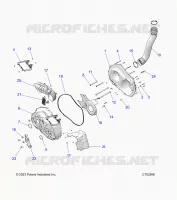 ANTRIEB, CLUTCH COVER AND DUCTING