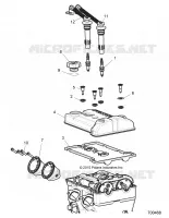 DROSSELKLAPPENGEHÃ„USE AND VALVE COVER