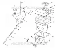 ÖLTANK/LUFTFILTERKASTEN  700 RMK 0970966, 700 SKS 0970566 AND EUROPEAN 700 SKS E970 (4938573857C005)