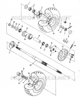 HECKANTRIEB ASSEMBLY 350 2X4