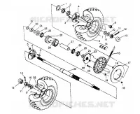HECKANTRIEB ASSEMBLY Sport 400L W958540 (4930133013C002)