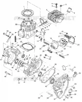 CRANKCASE AND ZYLINDER