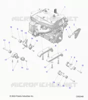 MOTOR, MOUNTING & LONG BLOCK
