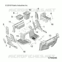 VORDERER KAROSSERIE UNTEN AND ROCKERS- R22RSU99A9/AC/AM/AS/B9/BC/BM/BS (C700246)