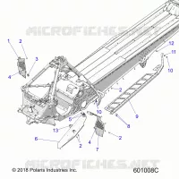 CHASSIS, CLUTCH GUARD, FOOTRESTS, AND RUNNING BOARDS