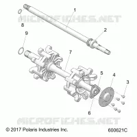DRIVE TRAIN, JACKSHAFT AND ANTRIEBSWELLE