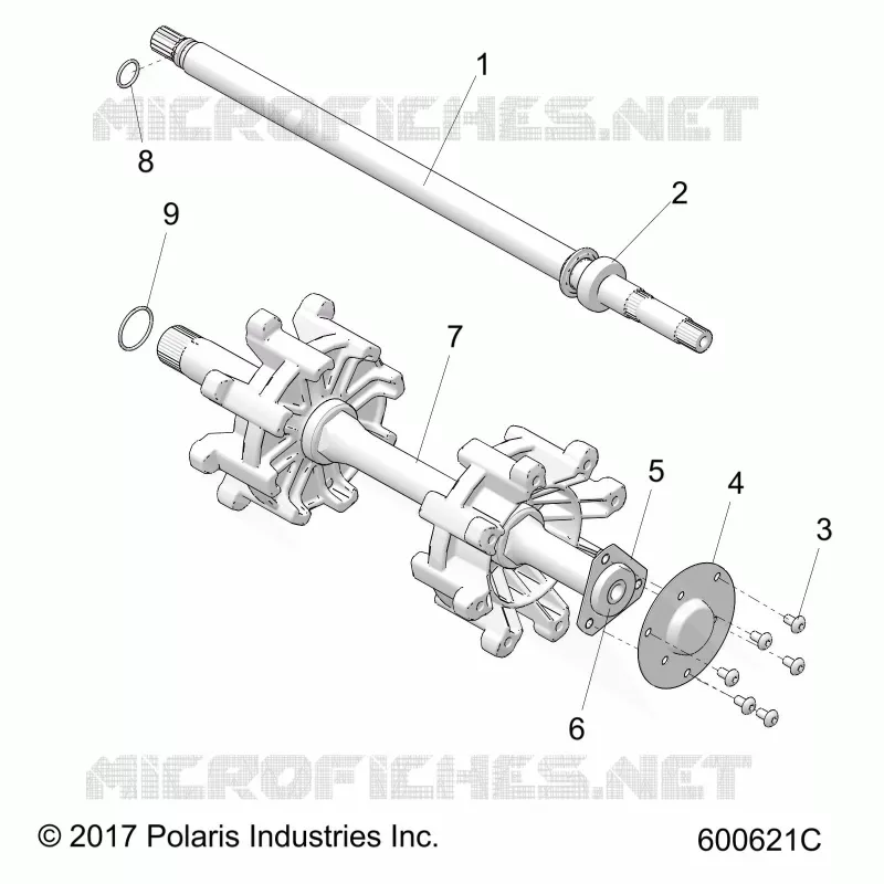DRIVE TRAIN, JACKSHAFT AND ANTRIEBSWELLE