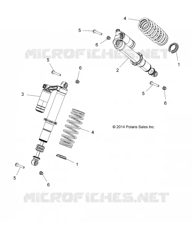 FRONT SUSPENSION SHOCK MOUNTING
