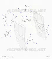 DOORS, REAR, MOUNTING