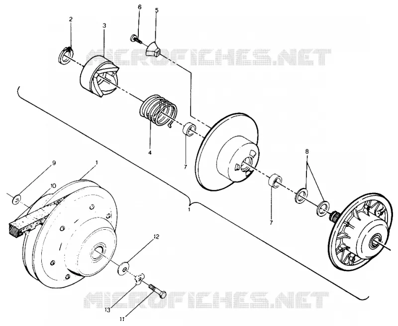 ANGETRIEBENE KUPPLUNGS ASSEMBLY (49147514750025)