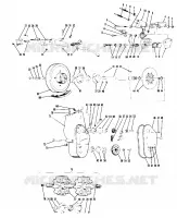 Bremse und Kettenkasten All Swedish Indy Models (4916051605005A)