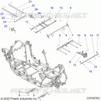 CHASSIS, MAIN RAHMEN