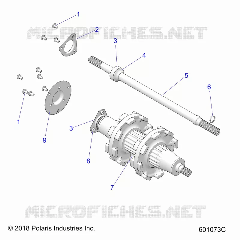 DRIVE TRAIN, JACKSHAFT AND ANTRIEBSWELLE
