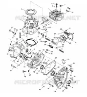 CRANKCASE AND ZYLINDER SPORT 400L W948540 (4927232723C007)
