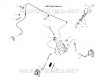 KONTROLLEN-MASTER CYLINDER/BREMSE LINE