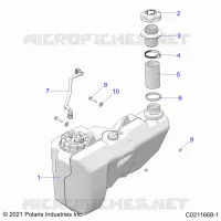 KRAFTSTOFFSYSTEM, FUEL TANK