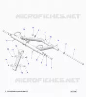 SUSPENSION, FRONT DREHMOMENTARM