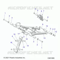 SUSPENSION, FRONT DREHMOMENTARM
