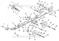 Schienen-Montage (SUSPENSION) ULTRA SPX 0975678, ULTRA SPX SE H975678 and EURO (4939533953B012)