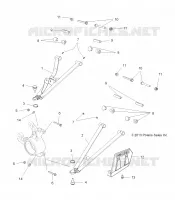 FRONT SUSPENSION A-ARMS