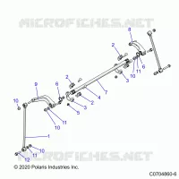 SUSPENSION, REAR STABILISATORSTANGE